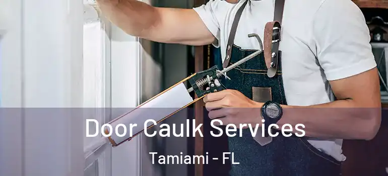  Door Caulk Services Tamiami - FL