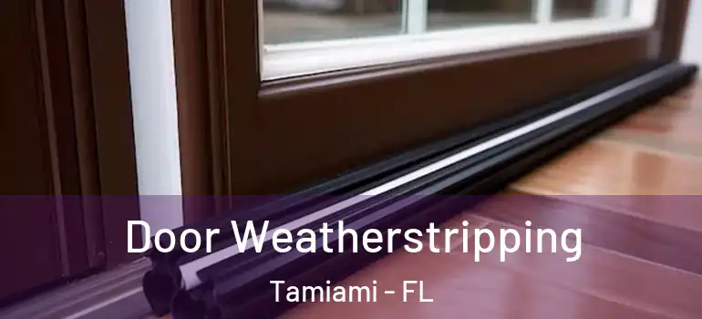 Door Weatherstripping Tamiami - FL