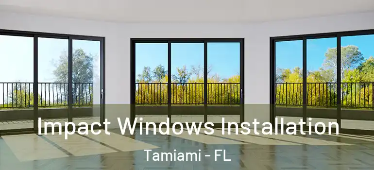  Impact Windows Installation Tamiami - FL