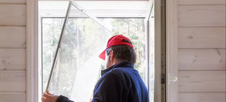 Expandable Window Screen Installation in Tamiami, FL