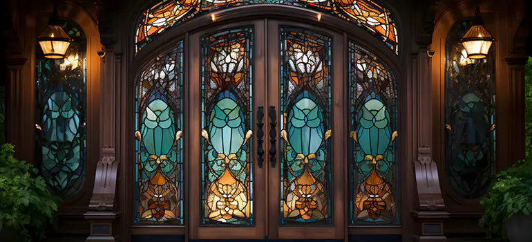 Wrought Iron Storm Door in Tamiami, FL