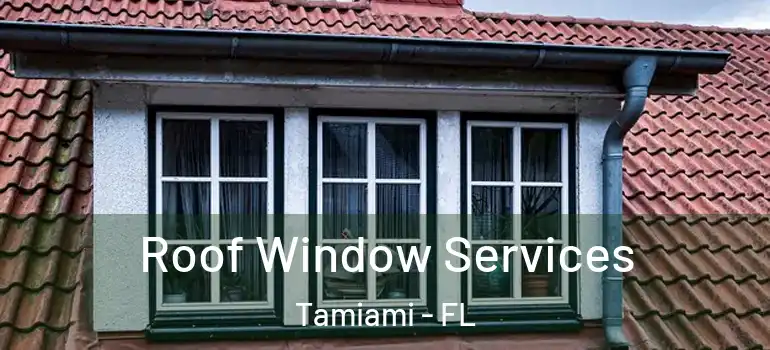  Roof Window Services Tamiami - FL