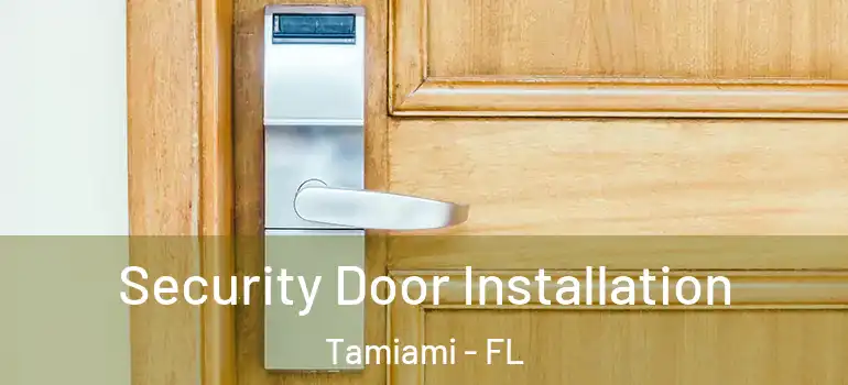  Security Door Installation Tamiami - FL