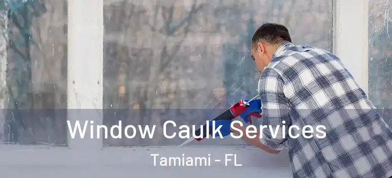  Window Caulk Services Tamiami - FL