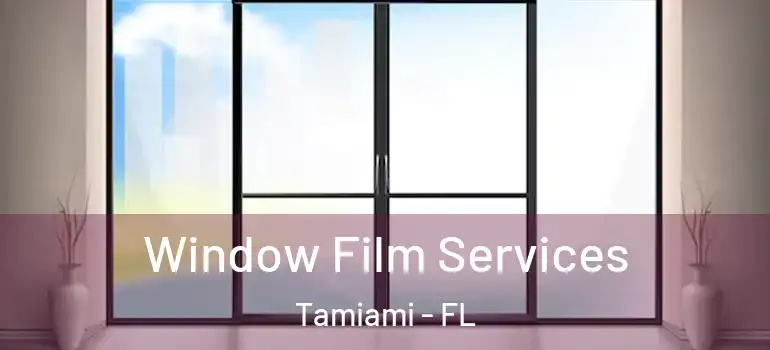  Window Film Services Tamiami - FL