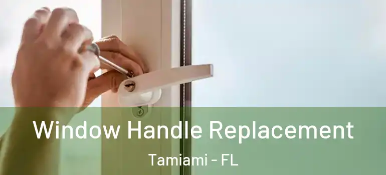  Window Handle Replacement Tamiami - FL
