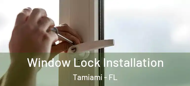  Window Lock Installation Tamiami - FL