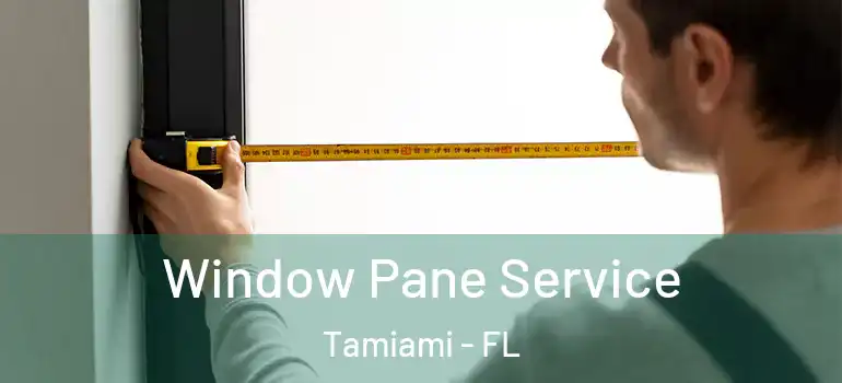  Window Pane Service Tamiami - FL