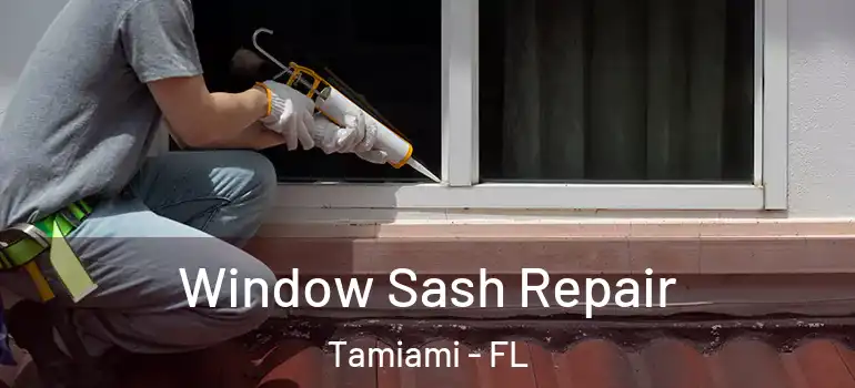  Window Sash Repair Tamiami - FL
