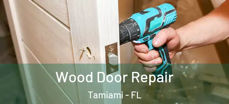  Wood Door Repair Tamiami - FL